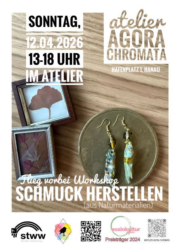 Flieg vorbei-Workshop: Schmuck herstellen